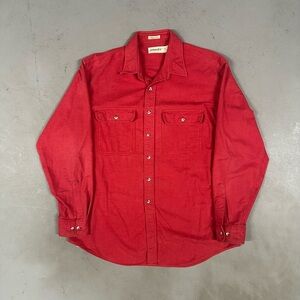 Vintage 90s St. John’s Bay Chamois Retro Causal Essential Button Up Shirt XL